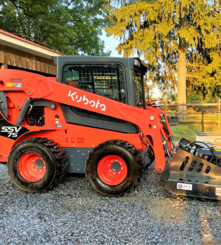 Kubota Skid Steer Auger