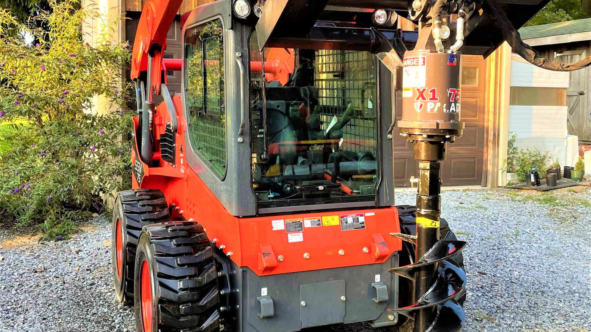 Kubota Skid Steer Auger-5 Kubota Skid Steer Auger-5
