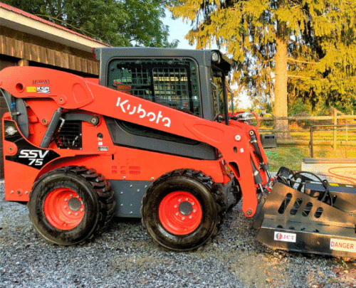 Kubota Skid Steer Auger